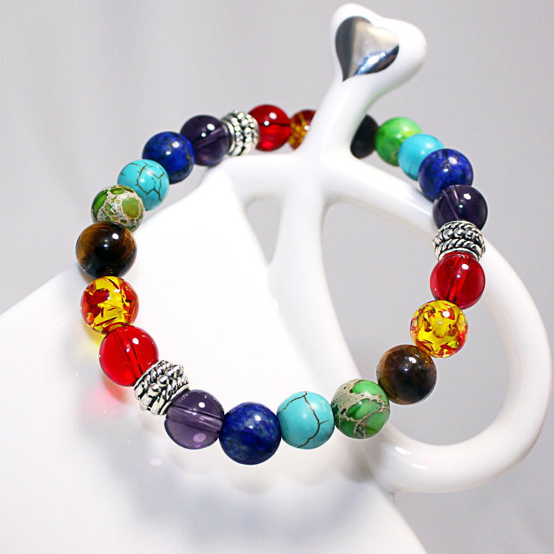 Pulseira Equilíbrio dos 7 Chakras